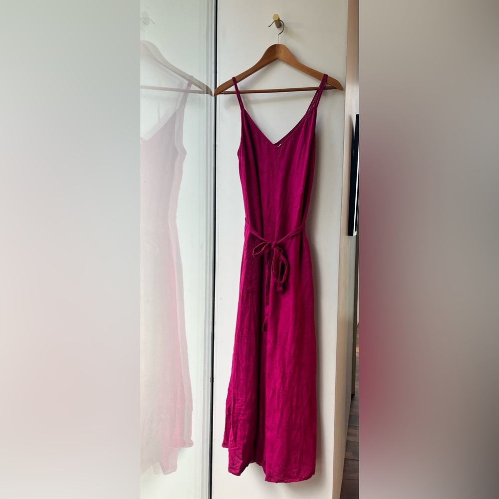 Anthropologie From Heart of Building 18 Women’s Magenta One Piece Jumper